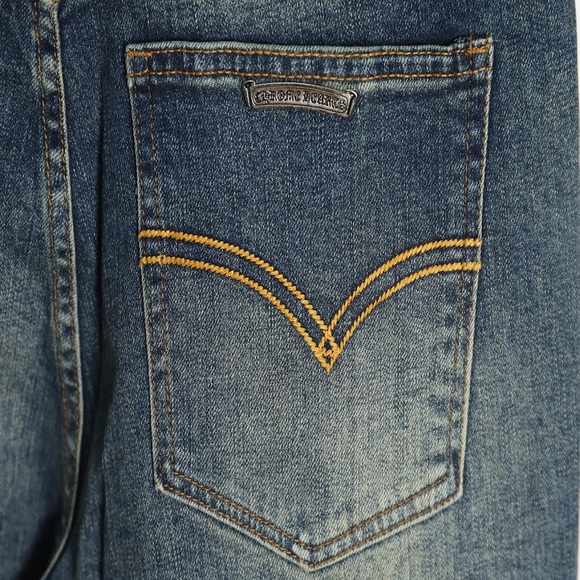 Chrome Hearts Blue Cross Jeans - Picture 6 of 9